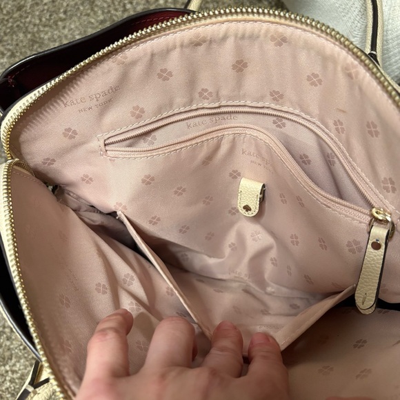 Kate Spade Ivory Tote with Detachable Strap - Picture 11 of 16